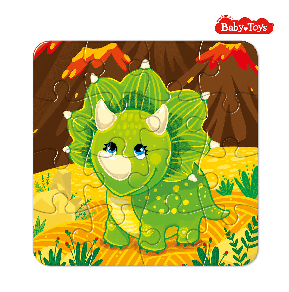 Puzzle premier puzzle "Динозаврик" (16 эл), jouets pour bébé