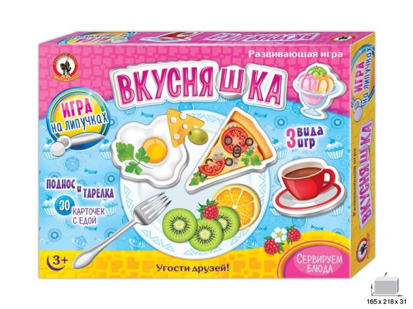 Игра на липучках "Вкусняшки" арт.03273 (Стиль)