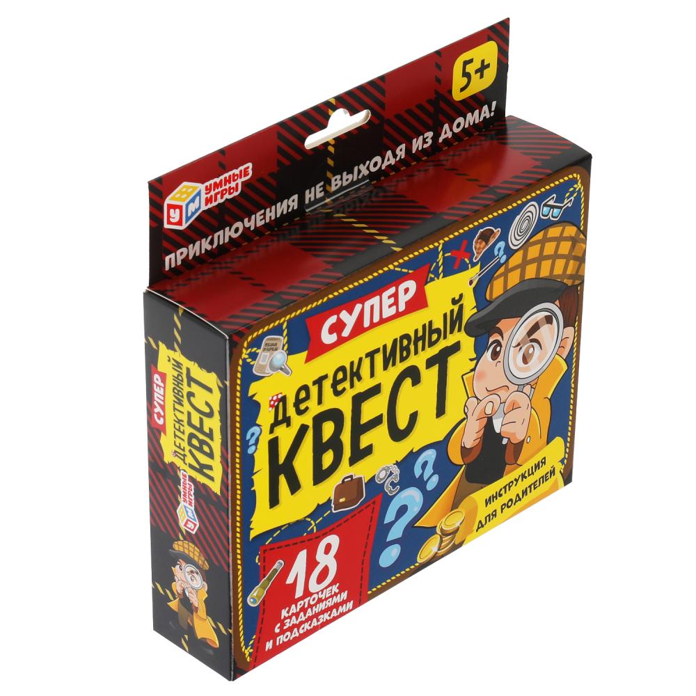 Супер-детективный квест. (18 cartes).
