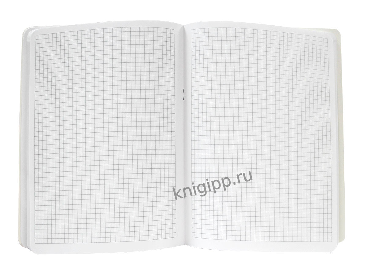 MyArt. БЛОКНОТ в клетку My big notebook. Девочка в зелёном бомбере