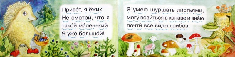 Je l'ai dit. Ёжик. / Румянцева С.