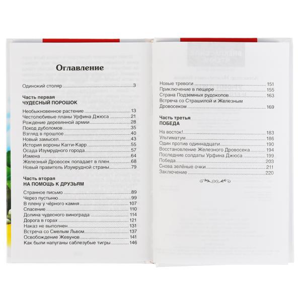 Урфин Джюс и его деревянные солдаты. Alexandre Volkov. (Внеклассное чтение). 224str. Умка в кор.16шт