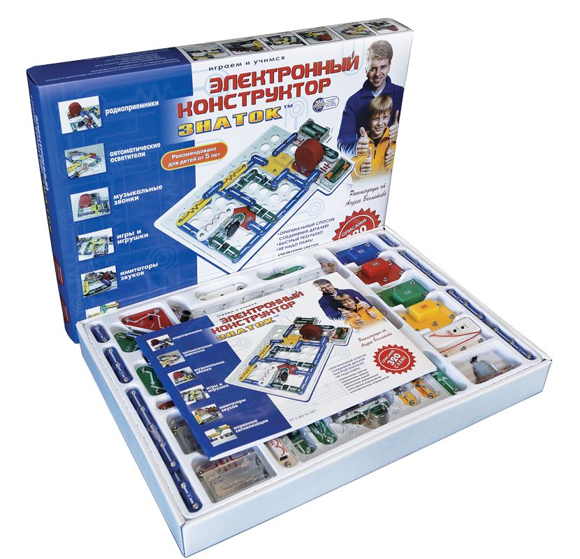 Эл. constructeur ЗНАТОК "320 схем"