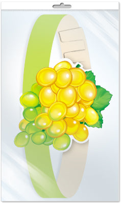*МА-12407 Маска-ободок. Vinograd (в индивидуальной упаковке с европодвесом и клеевым клапаном) - группа Фрукты