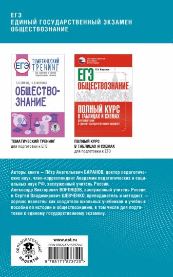 ЕГЭ. Обществознание. Ensemble de modules pour le bien-être des gens Explication : théorie et pratique