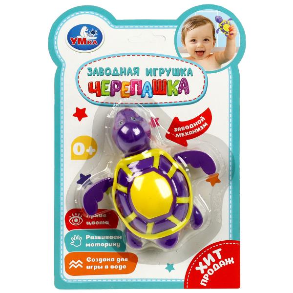 Заводная игрушка черепаха. Blister Умка в кор.3*96шт