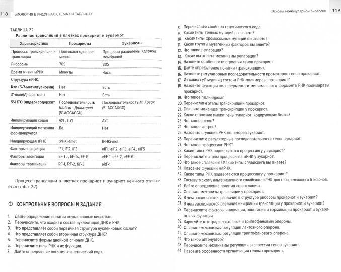 Biologie dans les risques, les schémas et les tableaux : учебное пособие. 2-е изд., доп
