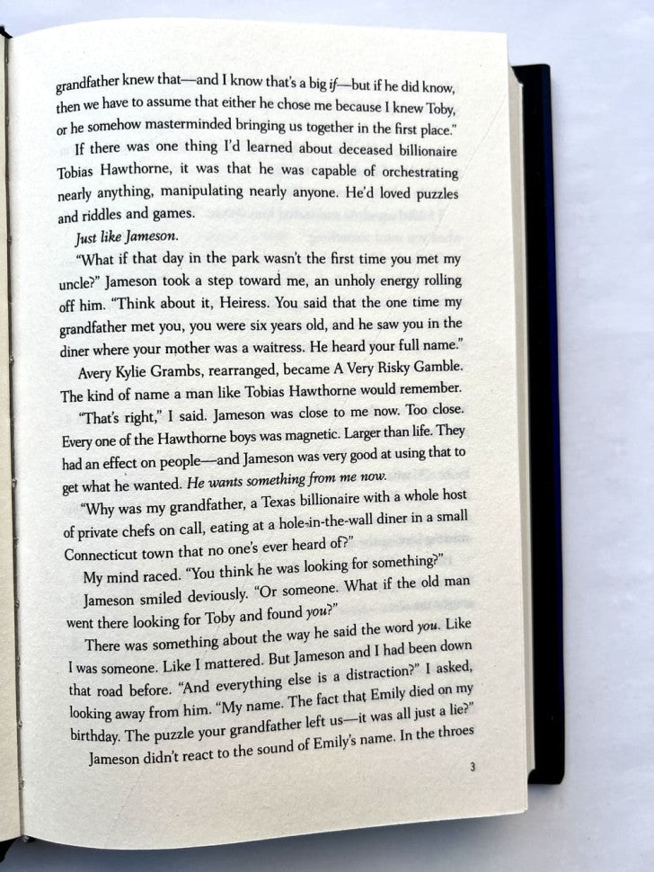 The Hawthorne legacy (Наследие Хоторнов)