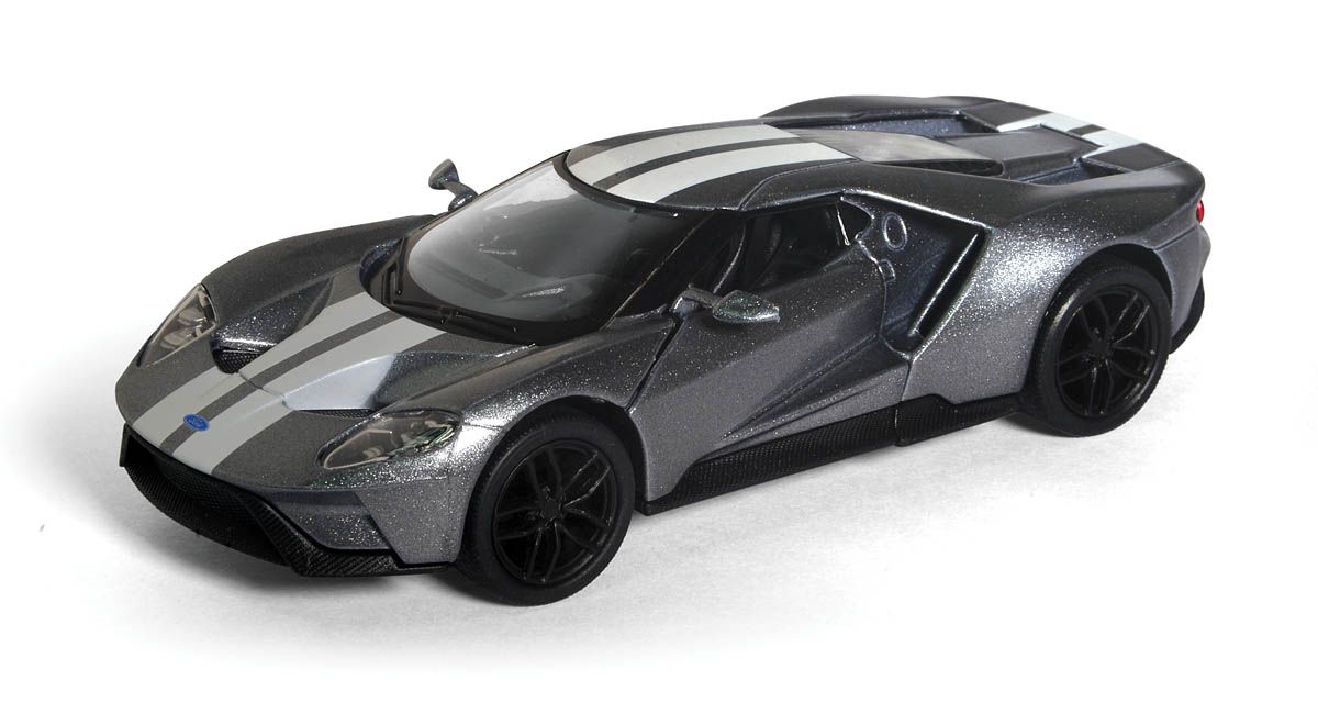 Kinsmart. Modèle art.КТ5391/3 "Ford GT 2017" 1:38 (серая) инерц.