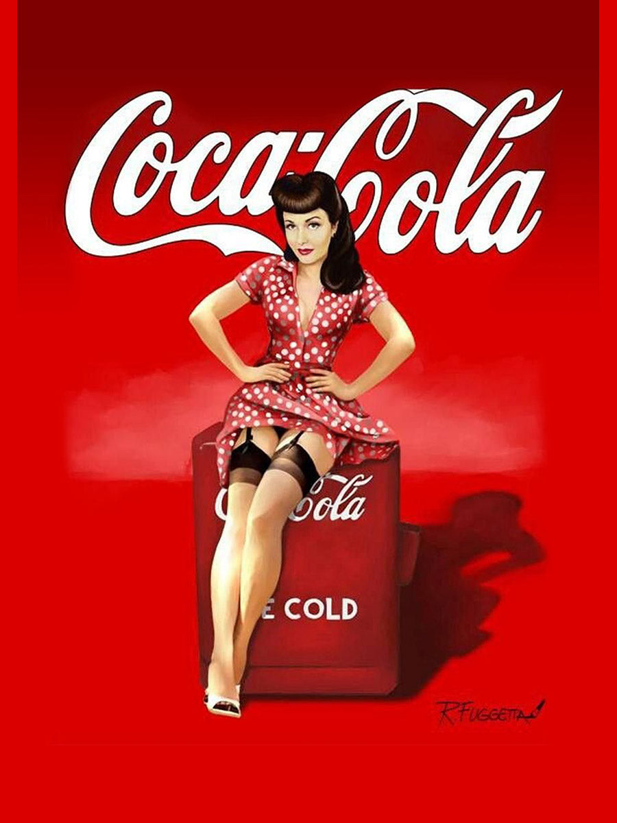 VOGUE. Кока-кола. Серия плакатов. Формат А4.