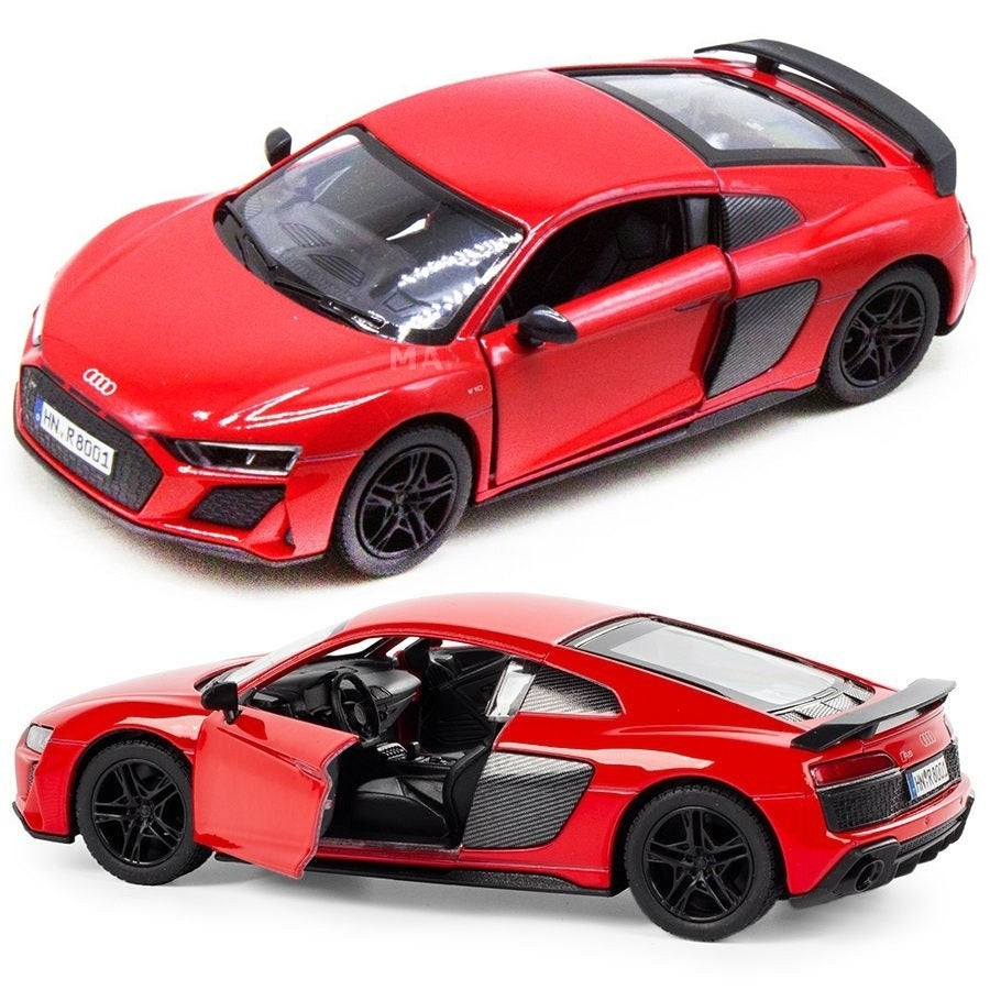 Kinsmart. Modèle art.КТ5422/1 "Audi R8 Coupé 2020" 1:36 (красная) инерц.