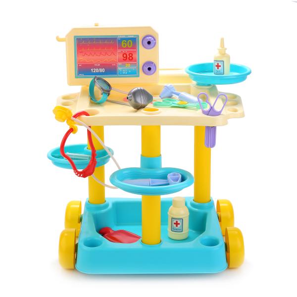 Совтехстром.Игровой набор "Доктор" на тележке без костюма арт.У807 /4