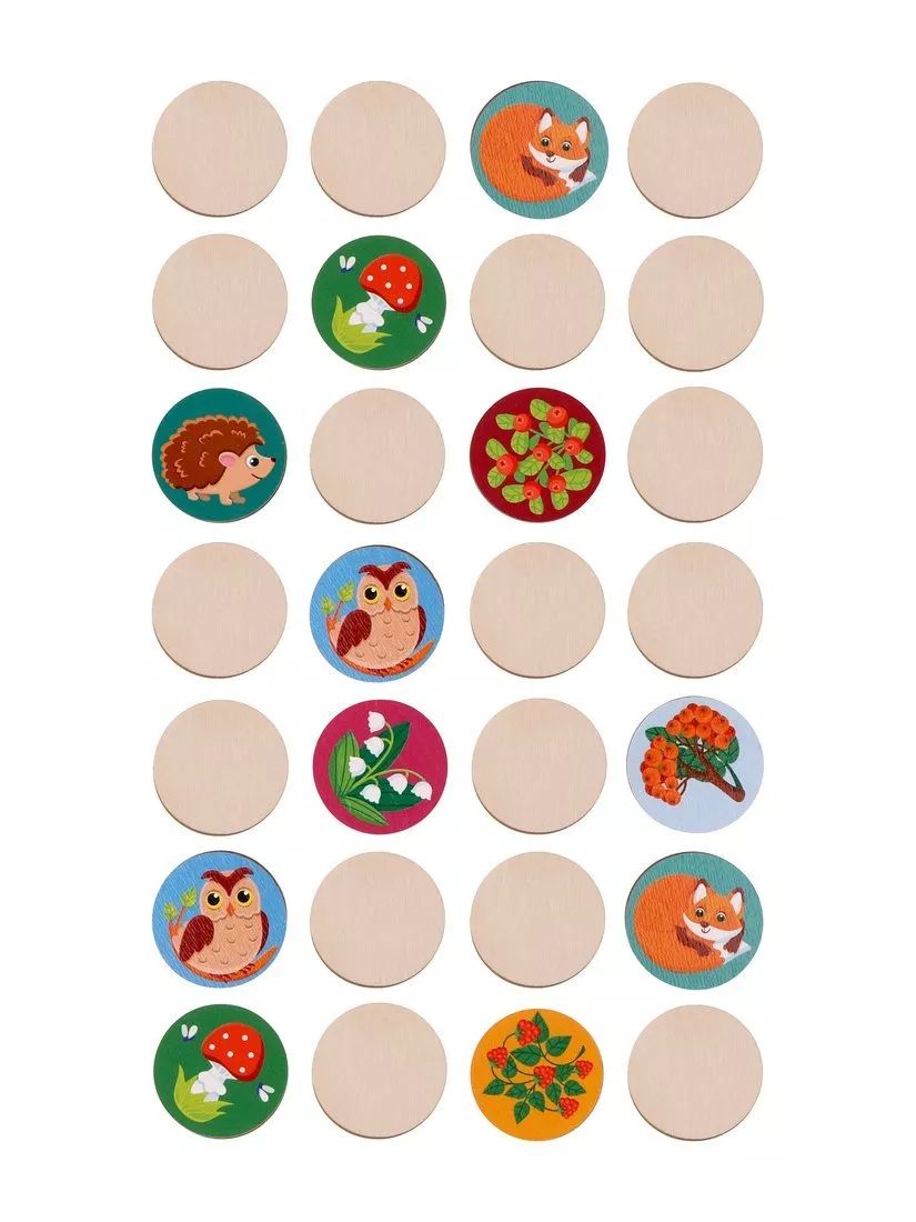 MAPACHA. 962105 Головоломка "Мемо-Лес"