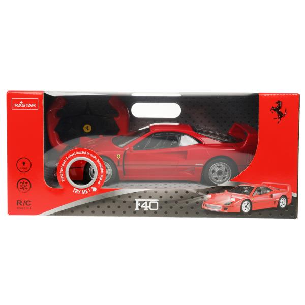 Voiture р/у 1:14 ferrari f40 Rastar en cor.6шт