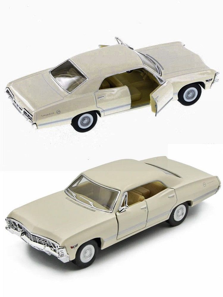 Kinsmart. Модель арт.KT5418/2 "Chevrolet Impala1967" 1:43 (кремовая) инерц.