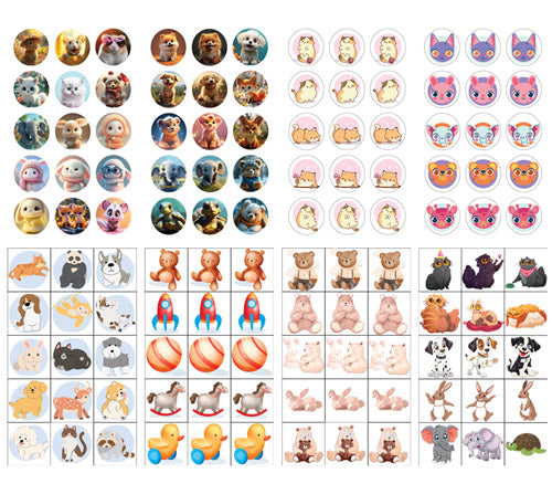 *КШН-17089 Autocollant complet pour la sécurité. Jeux et jouets (8 heures)
