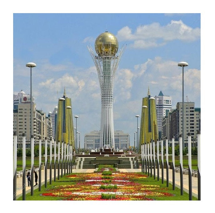 KM0676 Картины мозаикой (30х30) НУР-СУЛТАН (19 цветов) 1/20 В (10131010/180920/0064674, Китай)