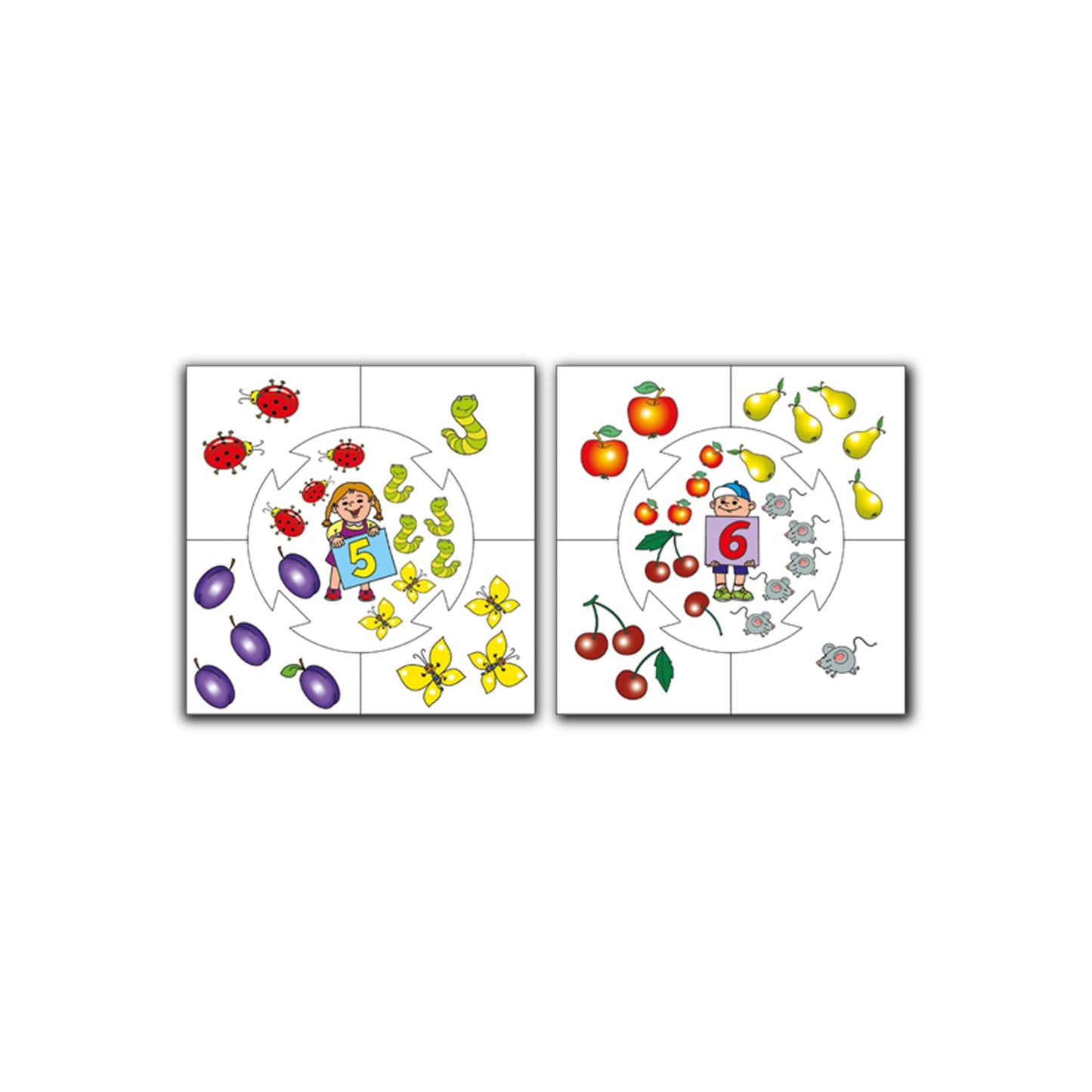 Игра обучающая Учись играя "Сколько не хватает" арт.00074