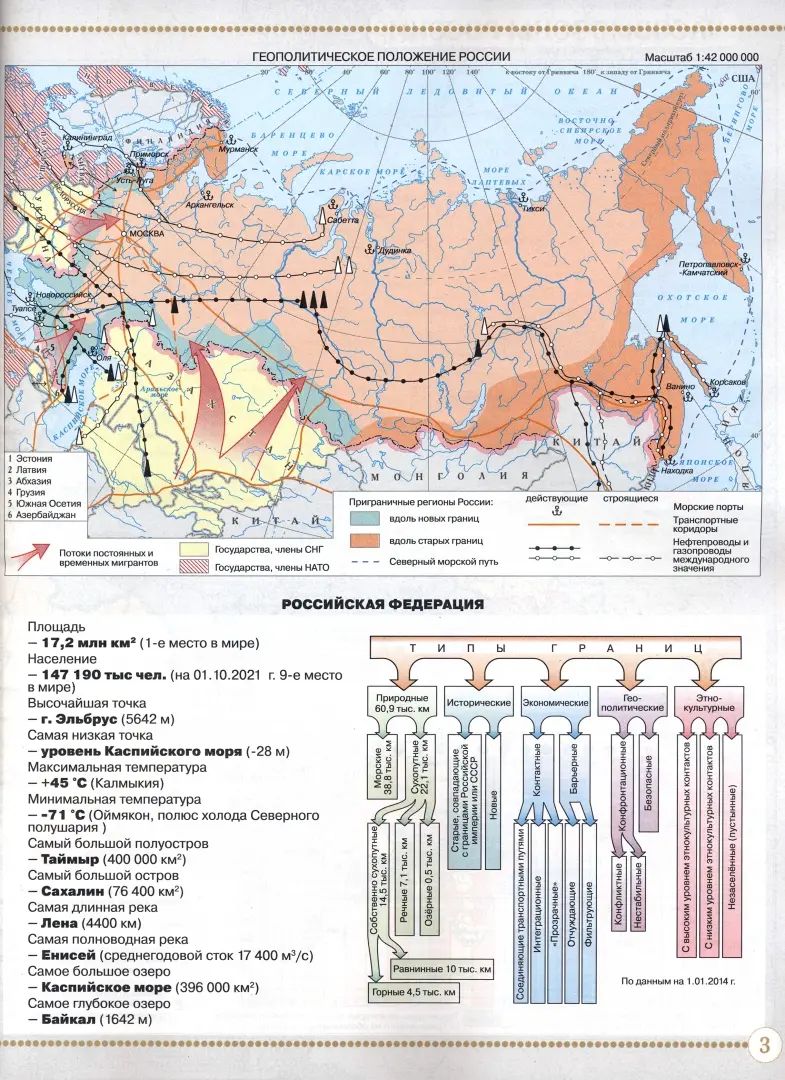 Атлас: География 8кл Учись быть первым! новый ФГОС