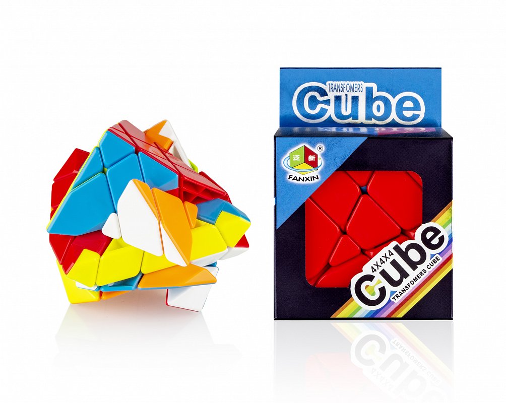 Cube.Головоломка Кубик "Transfomers cube" 6,5х6,5см (грани в виде геомет. фигур) в кор ART. WZ-13119