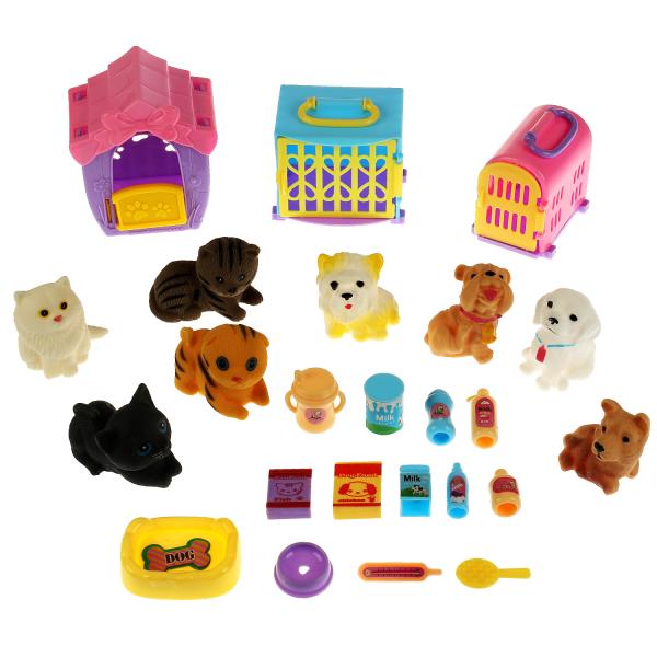 Carapuse. Accessoires pour le cou "8 pièces" pour la société avec accessoires. Blister art.PET1907Z1038-2-S-YF