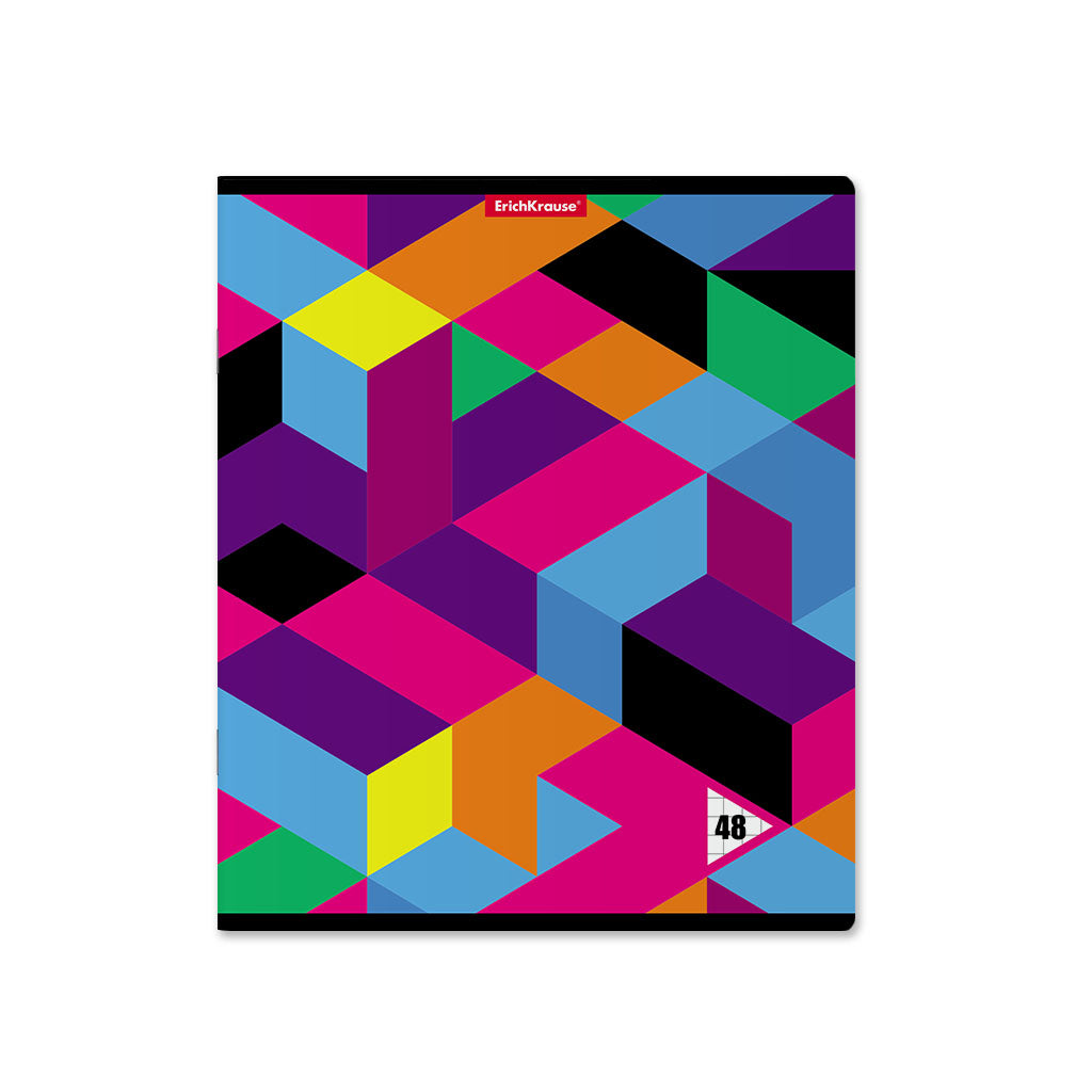 ErichKrause® Тетрадь общая ученическая "Disco Style" 48 listes, клетка (поштучно) ART.49620