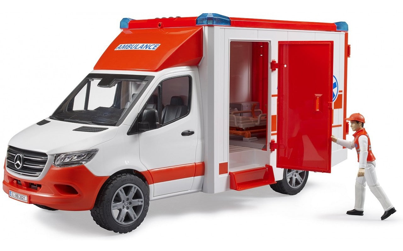 Bruder 02676 "Машина скорой помощи Mercedes-Benz Sprinter" с водителем (фикс. цена) /2