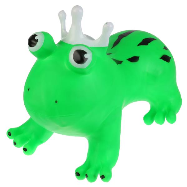 Мяч-прыгун Лягушка, 1300г, цвет в ассорт. в пак. в кор.30шт