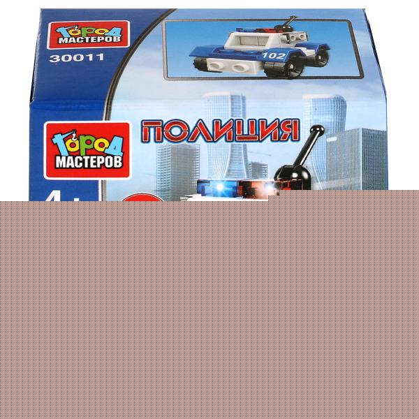 Конструктор полицейская машина, 21дет. Город мастеров в кор.2*120шт