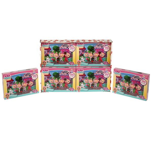 Cry babies. Пазл. 120 деталей. 180х130х25 мм. Умные игры в уп.8шт в кор.8уп