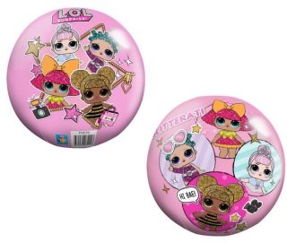 Т15173, Мяч ПВХ с полноцветн LOL, 23 см, 90 г, сетка и бирка