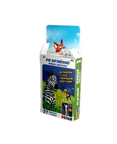 Devar. Живые карточки: Учи английский! 11*8, 27 шт.*