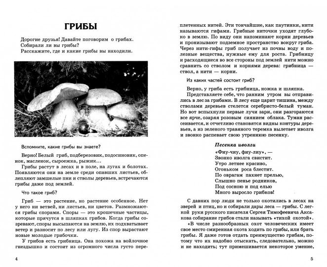 Беседы о грибах, мхах и лишайниках/ Шорыгина Т.А.