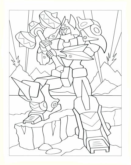 Robots. Творческая раскраска