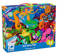IQ Пазл с развивающей игрой 96 эл. Морская сказка 6+ (new)