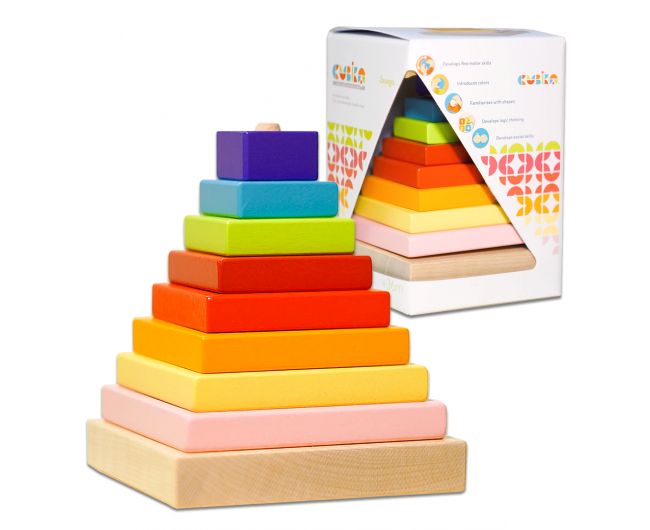 CUBIKA.12329/LD-5 Пирамидка (8 дет.) 13357 /16
