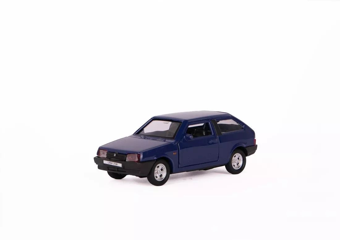 Eh bien. Machine 1:38 "LADA 2108" par. мех., синий арт.42377W