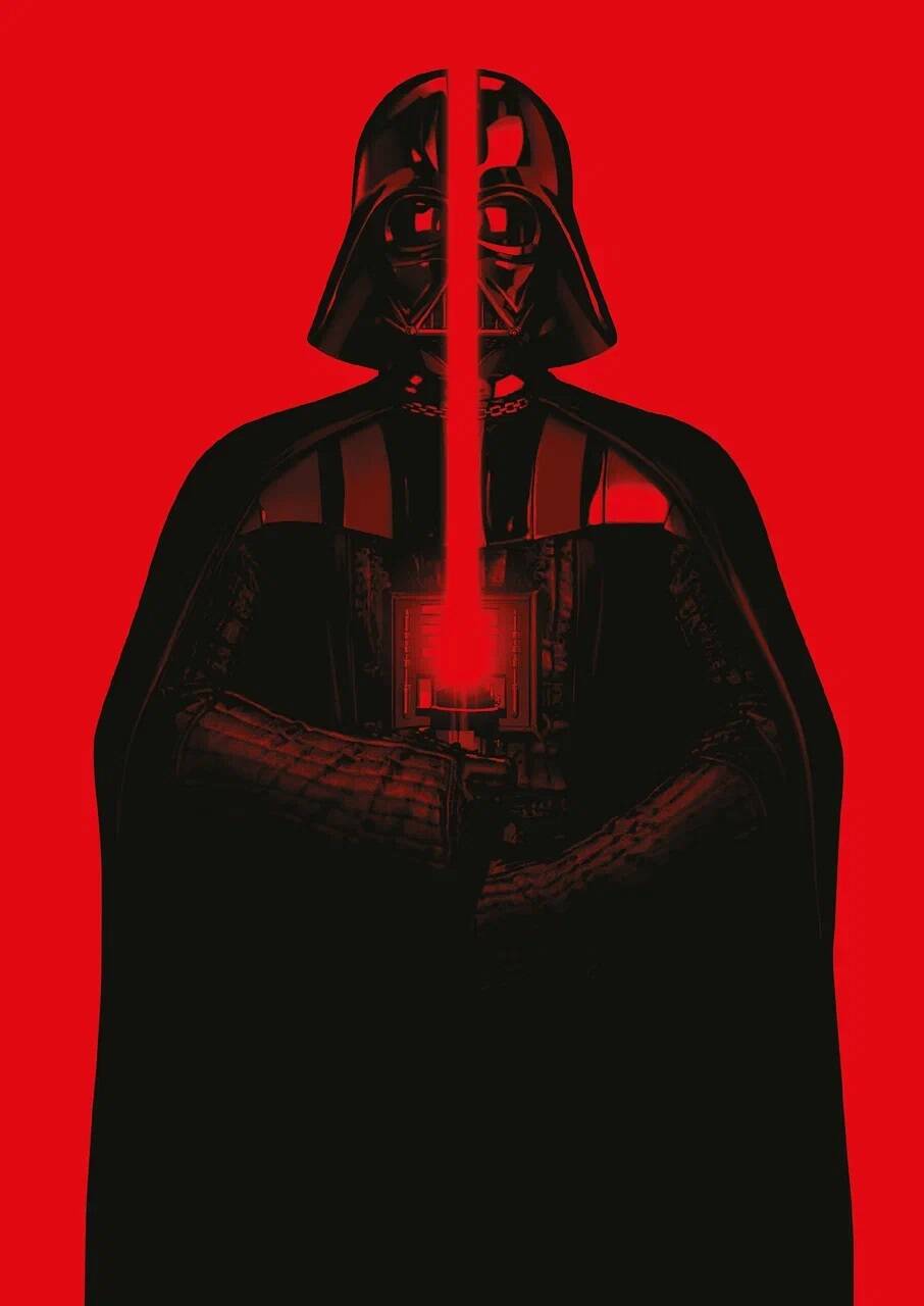 Скетчбук «Звёздные войны. Дарт Вейдер (красный)» (А5, твердая обложка, 96 стр.)