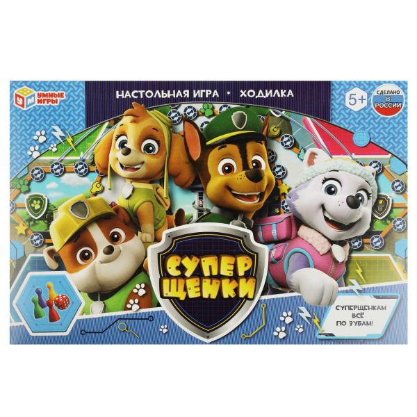 Super filles. Настольная игра-ходилка. 217х330х27мм. Умные игры в кор.20шт