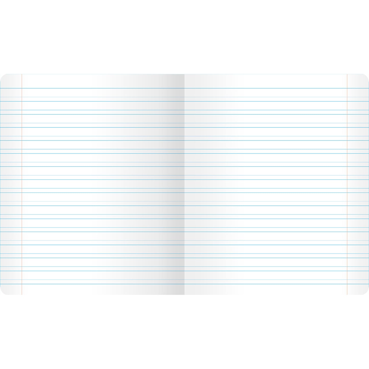 Тетрадь 12 листов, узкая линия, Классическая, в ассортименте