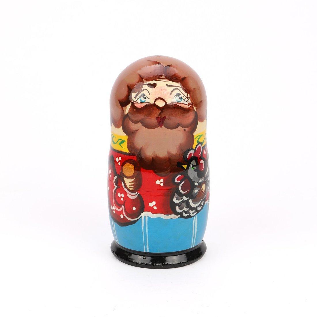 Матрешка "Курочка Ряба" 5 pers. ART.Р-45/743 (РНИ) /60