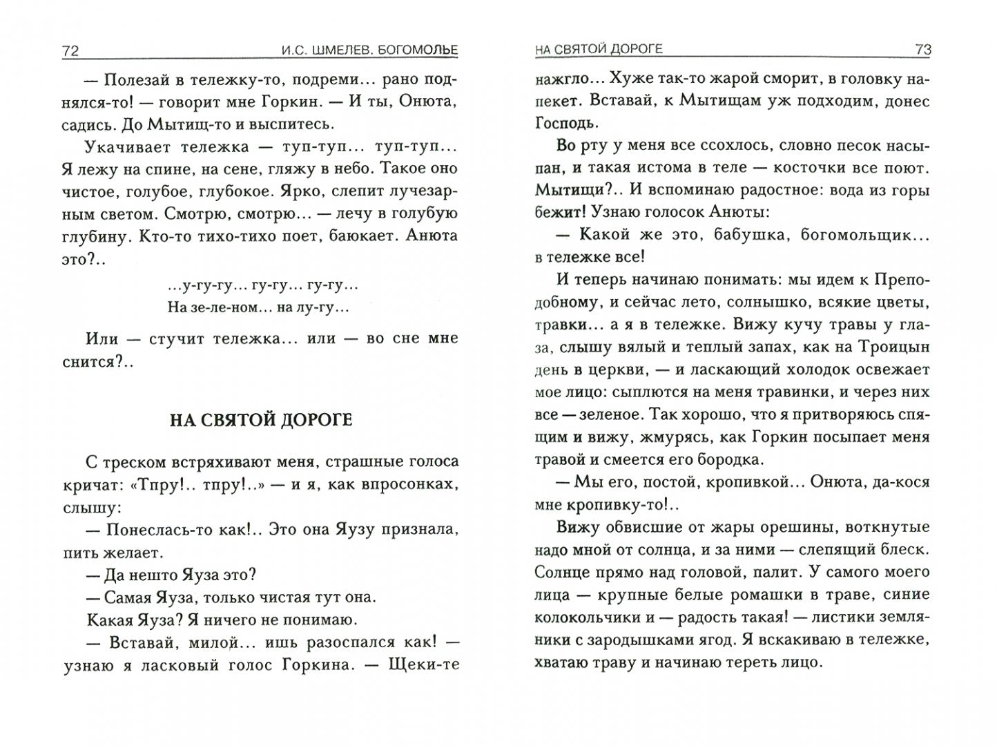 Богомолье. Старый Валаам