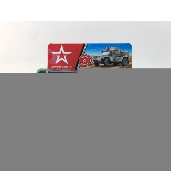 Machine en métal АРМИЯ РОССИИ камаз 4386 "тайфун" 12 см,дв, инер,камуфляж, кор. Parc technologique dans le cor.2*36шт