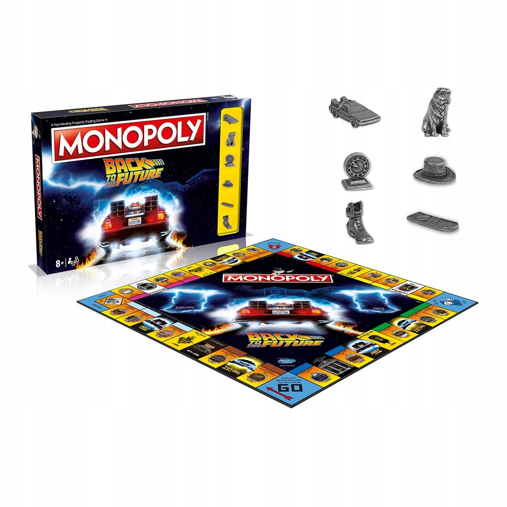Hasbro Hast. игра "Монополия Retour vers le futur" (Назад в будущее) ANGGL. язык арт.WM01330-EN1-6