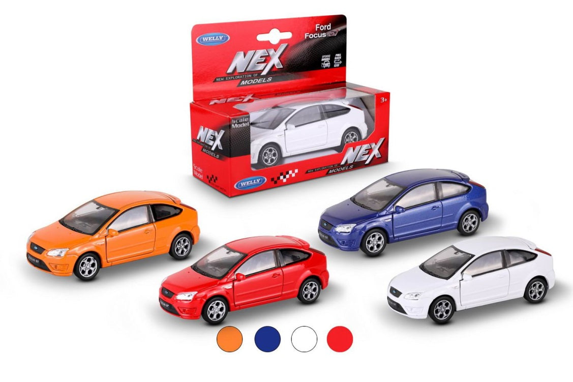 Eh bien. Machine 1:38 "Ford Focus ST" disponible. мех., цвет в ассорт. art.42378W