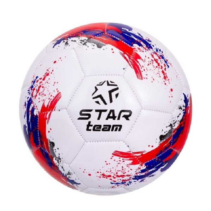 Ballon de football EVA, 2 couches, 310 grammes, 4 étoiles dans un assortiment d'art.IT110478