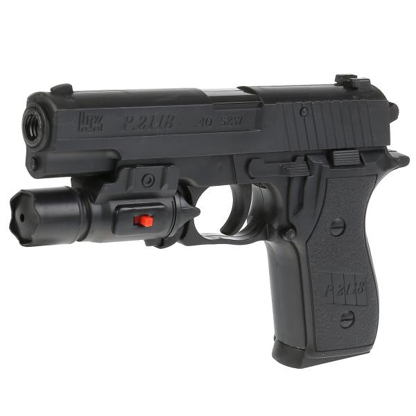 Pistolet (п) avec laser. прицелом, с пульками в пак. dans le cor.2*84шт