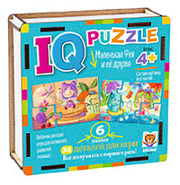 IQ Пазл деревянный.4+ Маленькая фея и её друзья