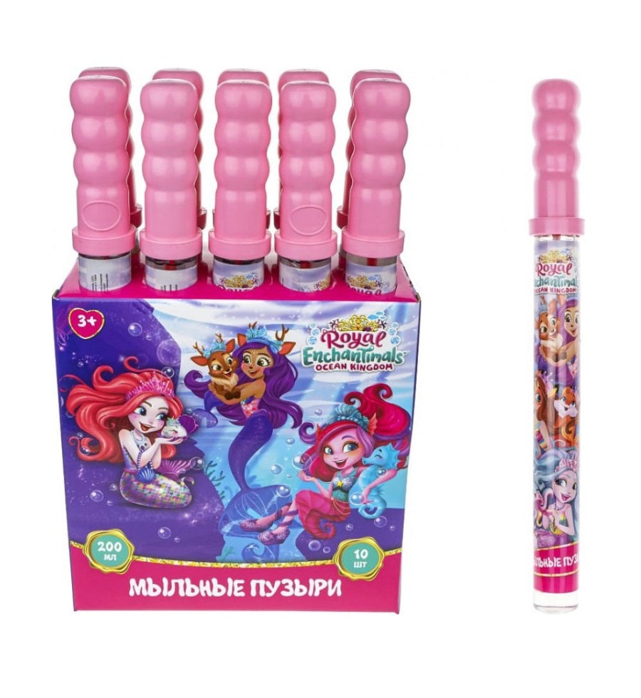 Т22288, Enchantimals, мыл. пуз. колба в термоплёнке 200 мл., 10 шт в д/б (23,5*10,5*38)