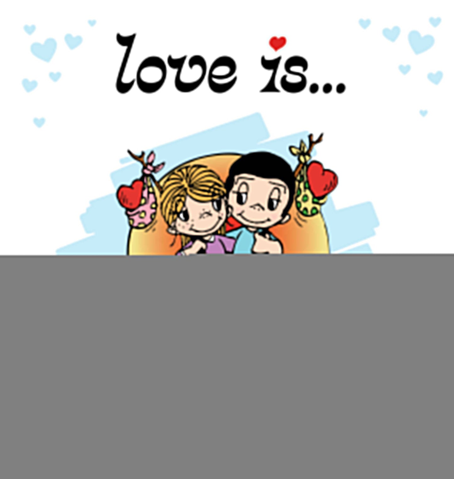 Love is... Скетчбук (белый)